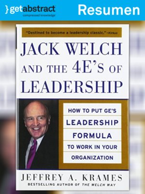 cover image of Jack Welch y las 4 claves del liderazgo (resumen)